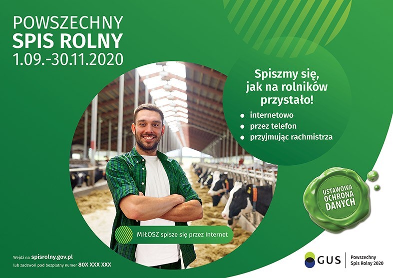 Jakie dane będą zbierane w Powszechnym Spisie Rolnym 2020? Czy już wiesz?