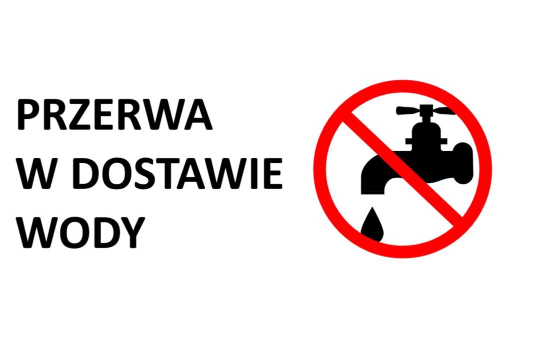 Komunikat przerwa w dostawie wody w miejscowości Czarnowo Biki!