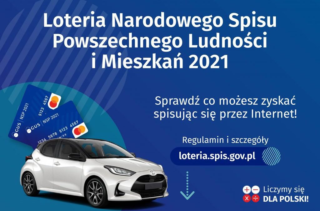 Loteria Narodowego Spisu Powszechnego!