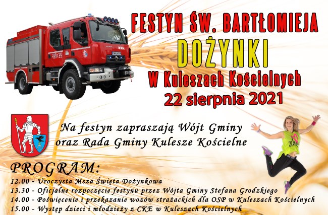 Festyn św. Bartłomieja 22 sierpnia 2021 r.