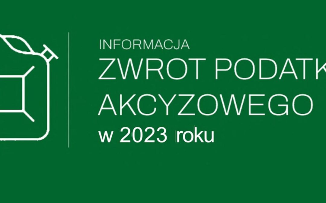 Wniosek o zwrot podatku akcyzowego zawartego w cenie oleju napędowego wykorzystywanego do produkcji rolnej