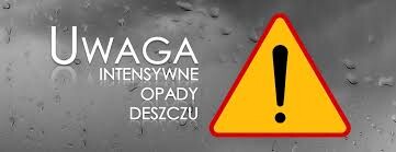 Intensywne opady deszczu