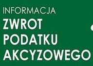 Przypominamy o możliwości składania wniosków o zwrot podatku akcyzowego w sierpniu 2025 r.