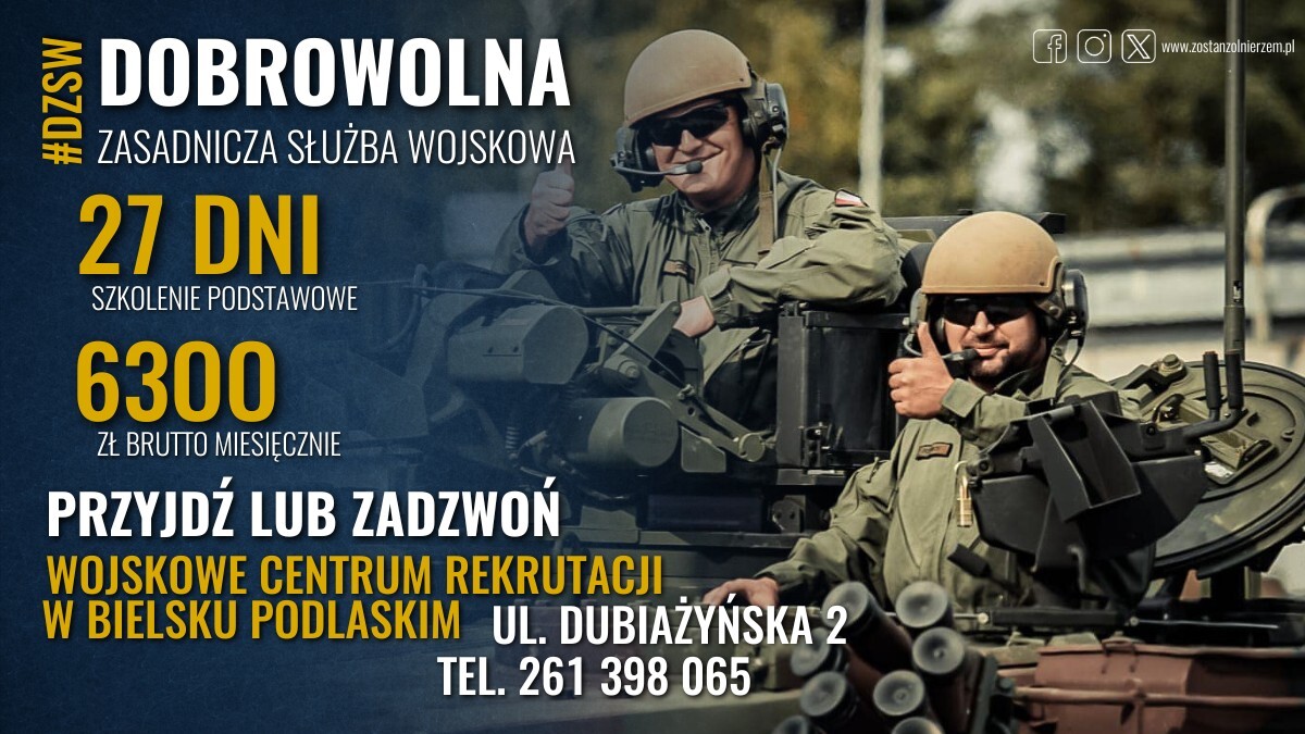 Informacja o systemie rekrutacji do Wojska Polskiego