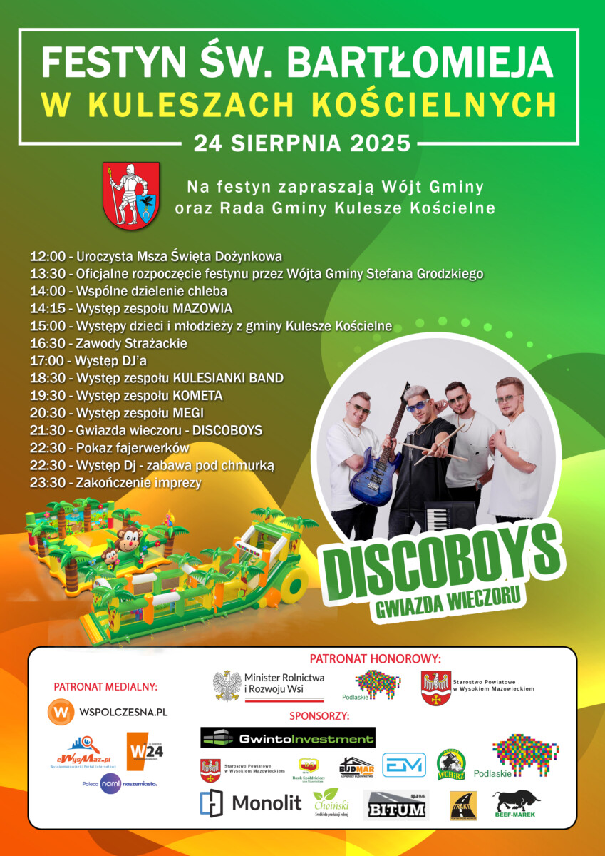 Festyn Św. Bartłomieja w Kuleszach Kościelnych